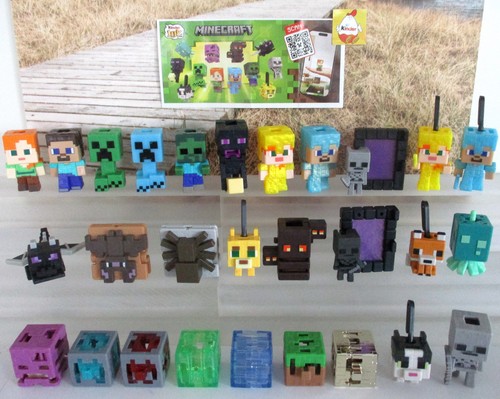 Minecraft kinder joy figuren - minecraft,