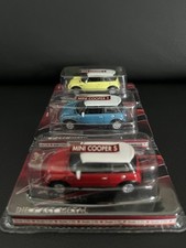 Yat Ming Mini Cooper S Konvolut 1:72 rot gelb blau OVP