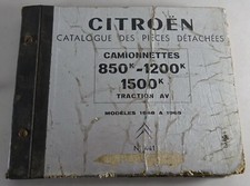 Teilekatalog Citroen HX / HY /