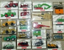 Wiking Bagger Raupe Walze Schütter Radlader Lader Baugeräte Modelle 1:87 H0 OVP