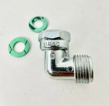 Verbindungswinkel 90° 1/2" Rechts Übergang Adapter überwurf fitting LPG Erdgas