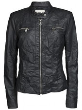 Only Damen Jacke Kunst Leder