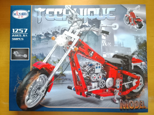 Blue brixx chopper - -, motorrad