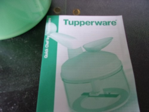 Tupperware quick chef grün - quick,