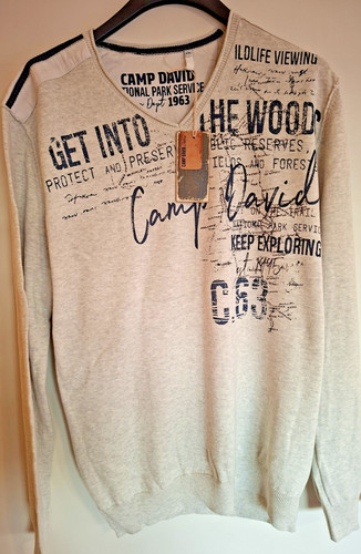 Camp david pullover - camp, größe