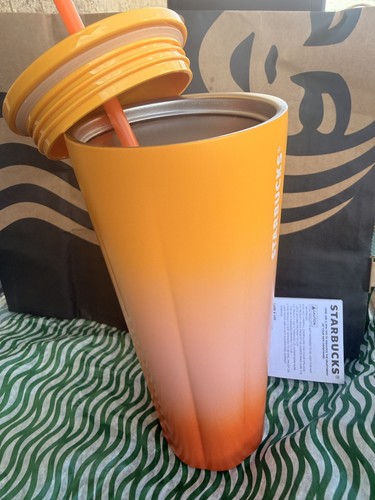Starbucks cold cup peach - cup,