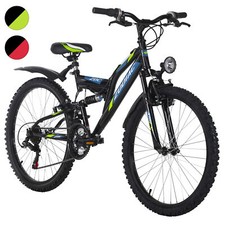 Kinder Mountainbike ATB Fully 24 Zoll Zodiac 18 Gänge KS Cycling M667K