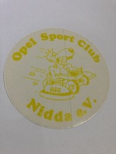 Aufkleber Opel Sport Club
