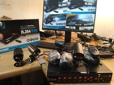 Kguard 4 Kameras H.264 Netzwerk, DVR, 2TB Festplatte, Überwachskameras 