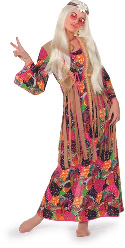 Wilbers langes hippie kostüm - hippie,