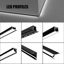 Schwarz 2M Aluminium LED