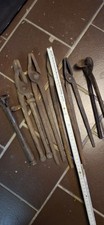 Alte 4 x Schmiedezangen Zange