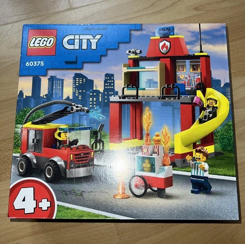 Lego city feuerwehrstation und - lego,