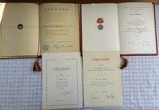 DDR Urkundenkonvolut von einer Person
