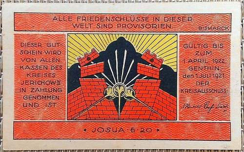 Notgeld pfennig jerichow - notgeld:, 50