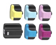 6 Druckerpatronen für HP Photosmart C5180 C6180 C7180 C7280 / Nr. 363 Multipack