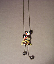 Rosina Wachtmeister, GOEBEL Halskette, Kette mit 2 Katzen, Katze und Junges