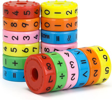 3 Stück Mathematik Lernspielzeug Rechenrolle Kinder