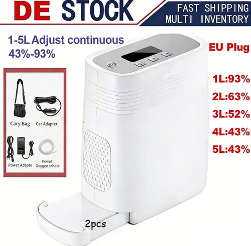Tragbare oxygen - 1-5l,