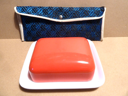 Bestecktasche und butterdose - bestecktasche,