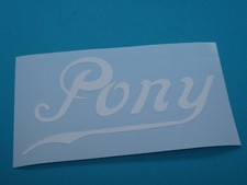 NSU "Pony" Schriftzug