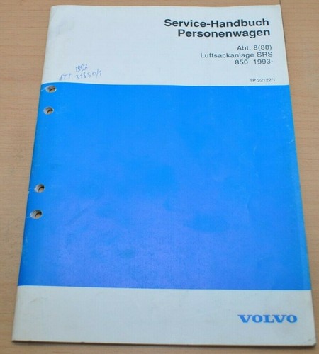 Volvo 850 1993 - , service