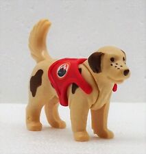 BERNHARDINER HUND + GESCHIRR Playmobil zu Bergwacht Rettungshund Suchhund - 2347