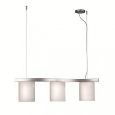 Massive Pendelleuchte LAYO Energiespar 3x E27 11W 91cm Küchentisch 40572-48-10