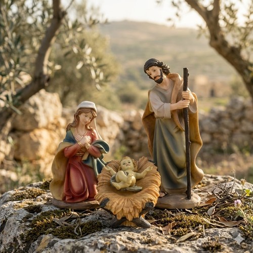 Große krippenfiguren heilige - große,