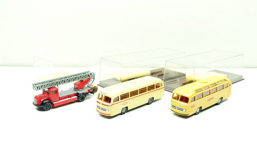 Brekina feuerwehr reisebus - brekina,