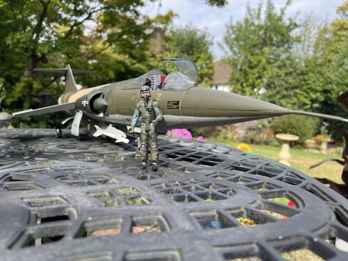 104c starfighter jet - 1/18, f-104c