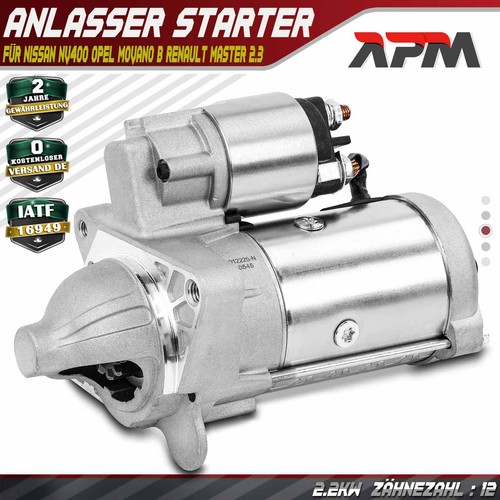 Anlasser starter 2kw - anlasser, 2,2kw