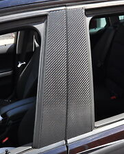 6x Tür leisten Zierleisten B Säule Verkleidung Folie Carbon schwarz Tuning F11