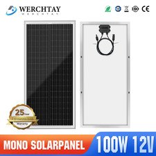 100w monokristallin solarmodul - monokristallin,