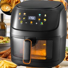 XXL Heißluftfritteuse 8L Fritteusen Friteuse Heißluft Air Fryer 1800W ohne Öl*