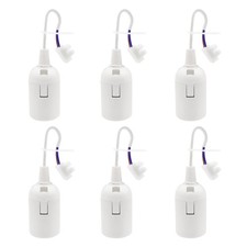 6 Stück Lampenfassung E27 mit