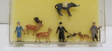 Figuren H0 1:87,  6 Figuren Menschen / Tiere, XZ0107X