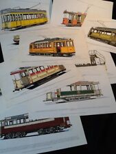 12 Kunstbeilagen für die Abonnenten Berliner Morgenzeitung Straßenbahnen 1959 ?