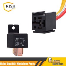 12V 80A SPST 4 Polig Umschalt