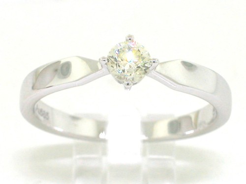 Solitär brillant ring 585 - solitär,