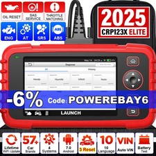 2025 Launch CRP123X PRO Profi KFZ OBD2 Diagnosegerät Auto Scanner Auslesegerät