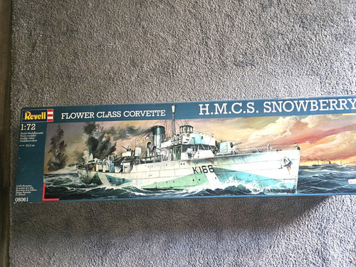 Revell flower class corvette - revell,
