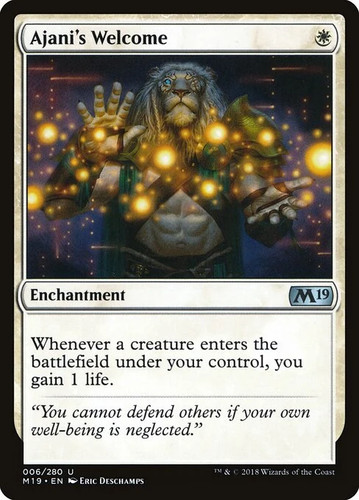 Magic mtg ajani welcome - ajani's,
