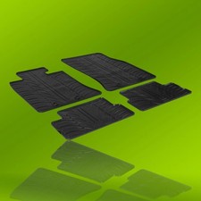 Gledring Gummimatten für BMW T-Profil 4-teilig mit Montage-Clips, rutschfest