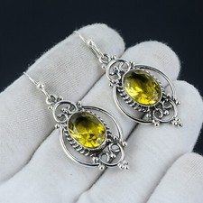 Schöne Citrin Edelstein 925