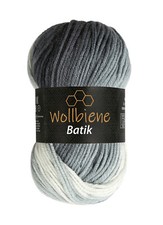 Wollbiene Batik Wolle fantastischer Farbverlauf 100g Multicolor Strickwolle