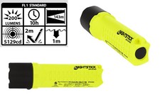 Nightstick Feuerwehr Helmlampe LED ATEX Nightstick Flashlight XXP-5418GX