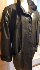 Lederjacke Echtleder Schwarz