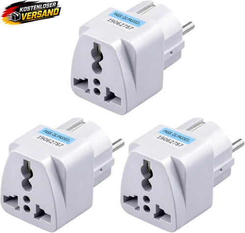 Reiseadapter set 3er - reiseadapter,