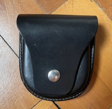 Handschellentasche Gürteltasche Leder Holster Sickinger  Gendarmerie Polizei